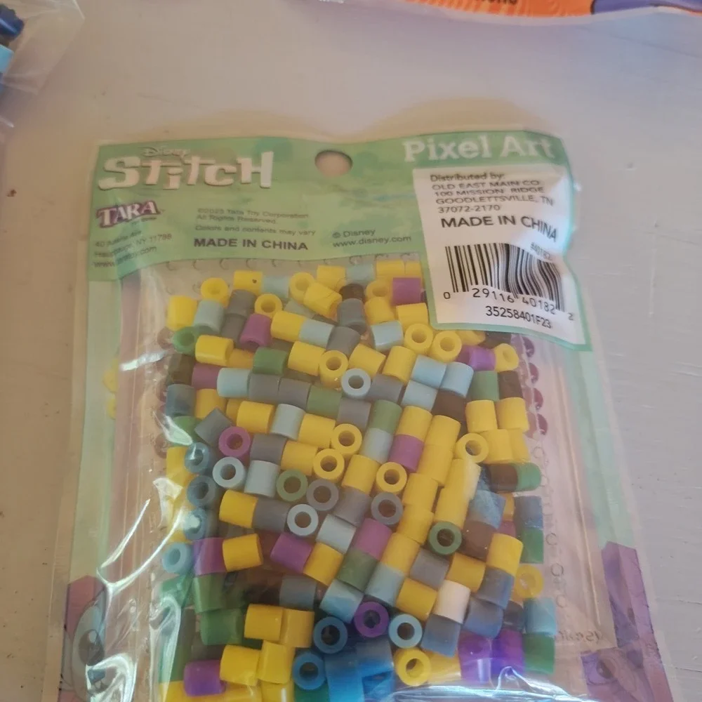 Perler Disney Stitch Fused Bead Kit Lot of 4‎ Kids Craft Age 6+ 225 Beads